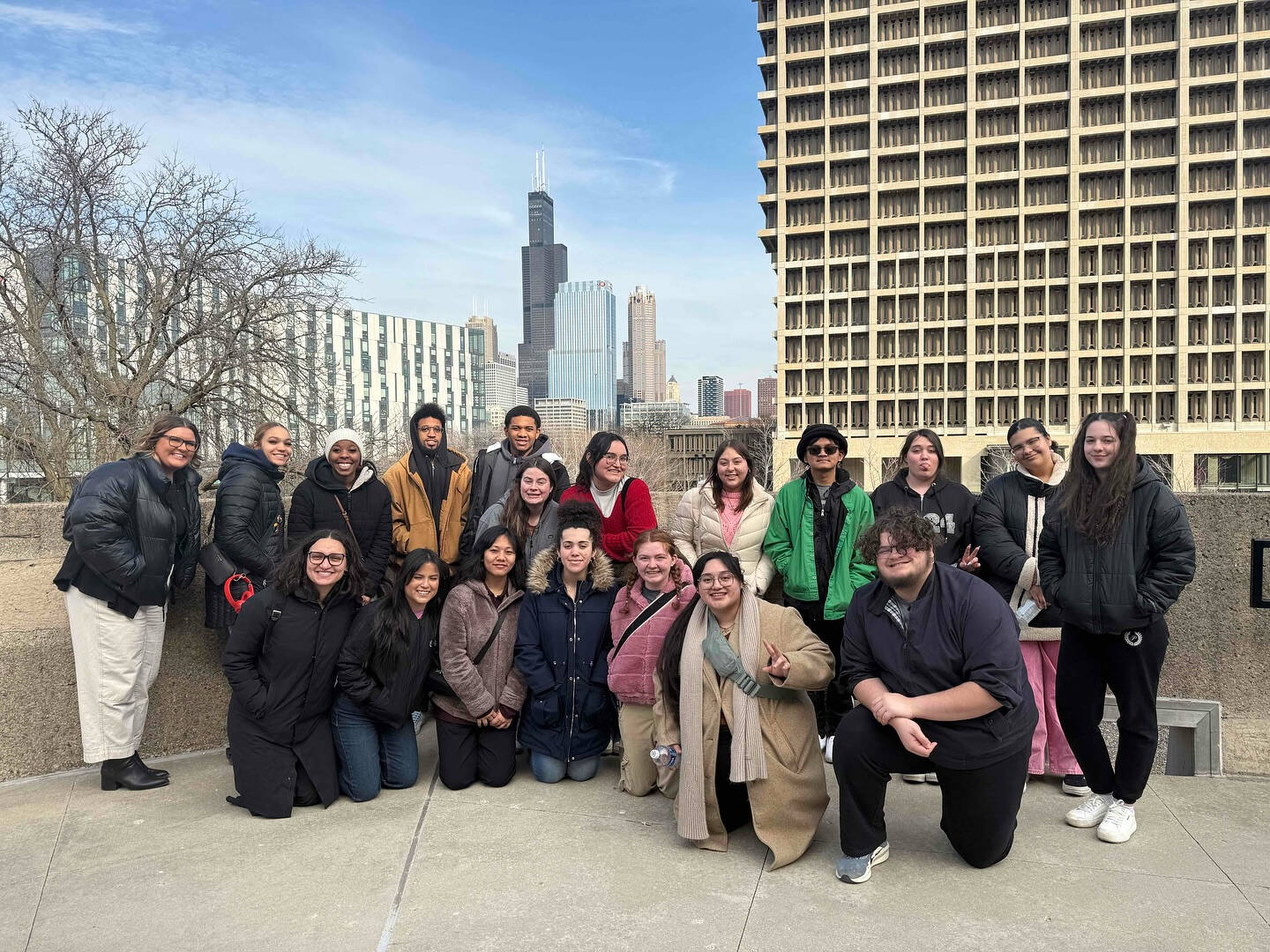 Battle Creek Scholars in Chicago for Spring Break 2025